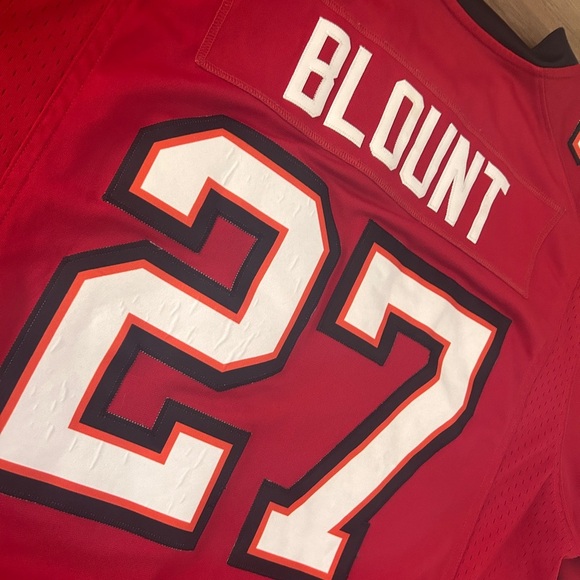 NFL Nike Tampa Bay Buccaneers LeGarette Blount #27 Jersey, Size XL- Pre Loved - Picture 3 of 15